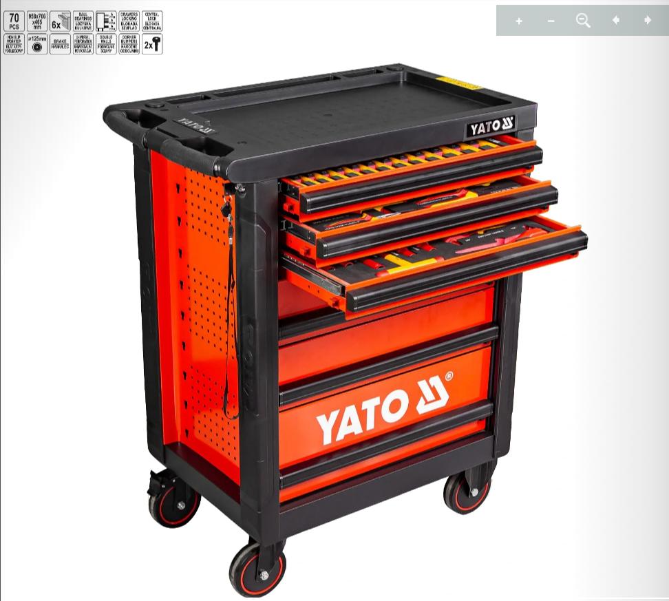 Tủ Đồ Nghề Sửa Chữa Cách Điện 70 Chi Tiết YATO YT-55305 (VDE 1000V) Tủ Đồ Nghề Sửa Chữa Cách Điện 70 Chi Tiết YATO YT-55278 (VDE 1000V): Giải Pháp Toàn Diện và An Toàn Tuyệt Đối Cho Xưởng Điện Chuyên Nghiệp