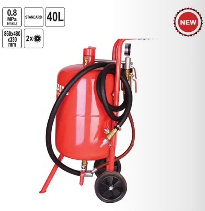 Máy Phun Cát YATO YT-55830 - 40 Lít -(Sandblaster) Máy Phun Cát YATO YT-55830 - 40 Lít -(Sandblaster)
