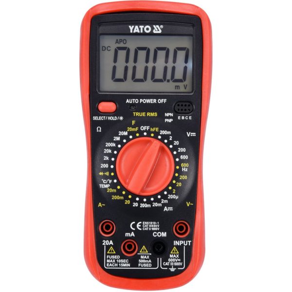 Đồng Hồ Vạn Năng Kỹ Thuật Số Đa Năng YATO YT-73083