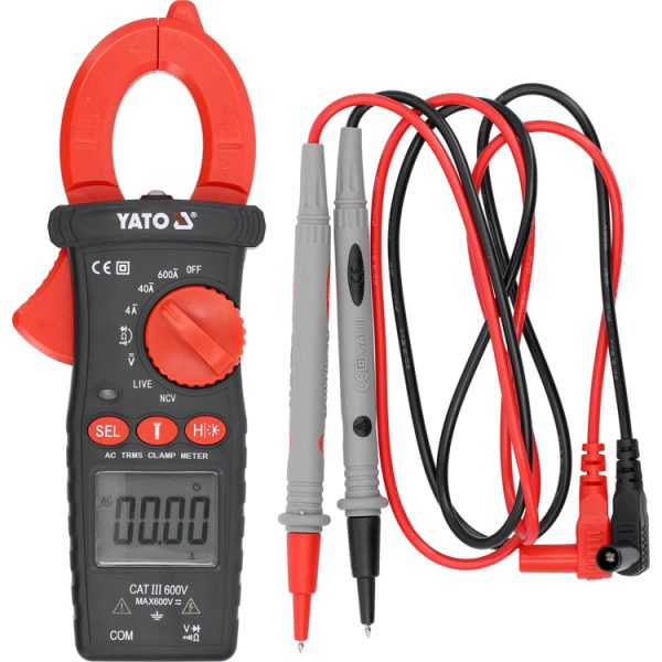 Ampe Kìm Kỹ Thuật Số YATO YT-730935: Đo Dòng Chính Xác, An Toàn Vượt Trội Với True RMS