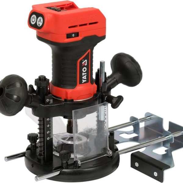 Máy Phay Gỗ Dùng Pin YATO YT-82194: Khắc Gọt Tinh Xảo, Linh Hoạt Tối Đa