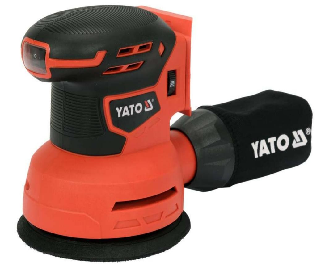 Máy Chà Nhám Lệch Tâm Dùng Pin YATO YT-82753 Máy Chà Nhám Lệch Tâm Dùng Pin YATO YT-82753: Hoàn Thiện Bề Mặt Mịn Màng, Không Vết Xoáy