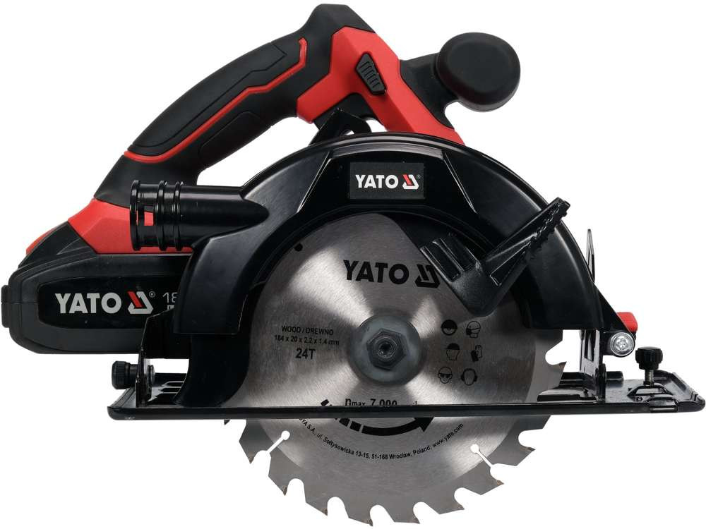Máy Cưa Đĩa Dùng Pin Không Chổi Than 184mm YATO YT-82808 & YT-82809 Máy Cưa Đĩa Dùng Pin Không Chổi Than YATO YT-82808 & YT-82809: Mạnh Mẽ, Chính Xác và Bền Bỉ Với Động Cơ Brushless