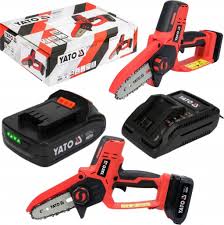 Máy Cưa Xích Mini Dùng Pin YATO YT-828135 & YT-828136 Máy Cưa Xích Mini Dùng Pin YATO YT-828135 & YT-828136: Nhỏ Gọn, Mạnh Mẽ Cho Công Việc Cắt Tỉa