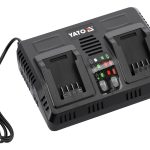 Bộ Sạc Pin Kép Thông Minh YATO YT-828501 (18V, 4.5A x2): Sạc Đôi Tối Ưu, Hiệu Quả Vượt Trội