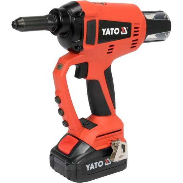 Máy Bắn Đinh Rút Dùng Pin YATO YT-82955 & YT-82956: Tối Ưu Lắp Ráp, Mạnh Mẽ Không Dây