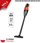 Máy Hút Bụi Dùng Pin YATO YT-85680: Hút Bụi Linh Hoạt, Mạnh Mẽ, Không Dây Cho Mọi Không Gian