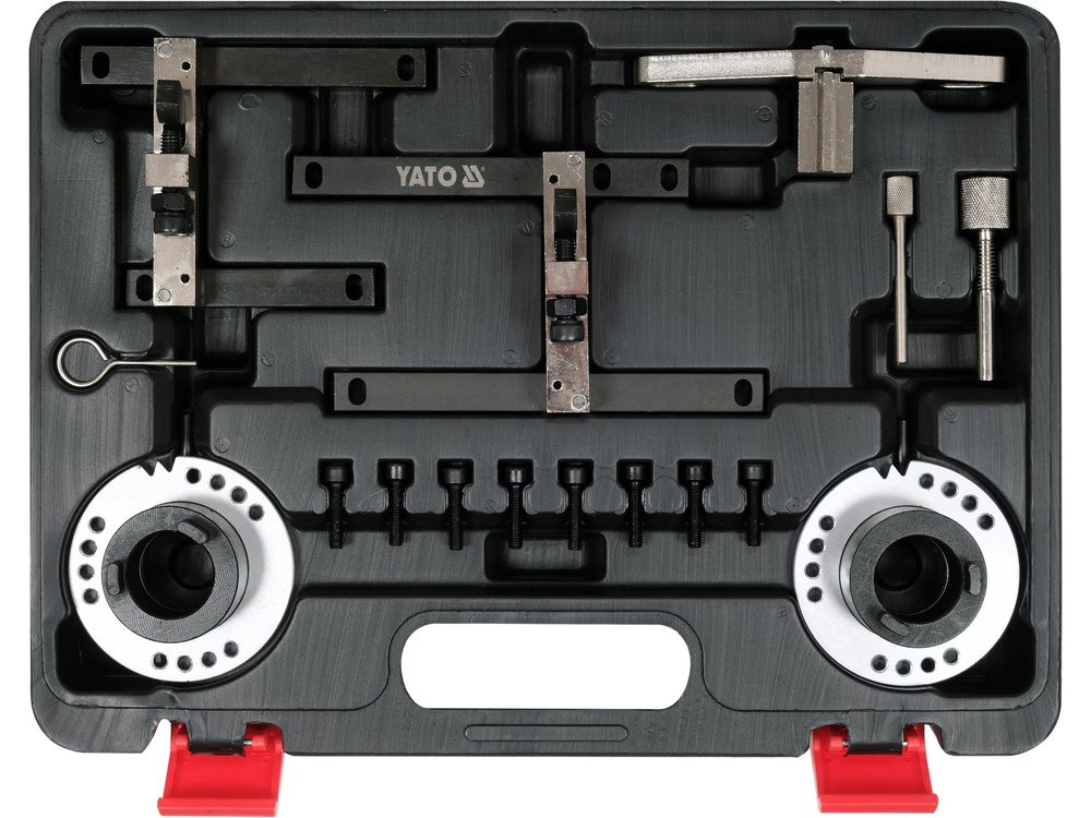 Bộ Dụng Cụ Khóa Thời Điểm Động Cơ YATO YT-060262 (16 Chi Tiết)-Động Cơ Xăng Ford EcoBoost 1.0 Bộ Dụng Cụ Khóa Thời Điểm Động Cơ YATO YT-060262 (16 Chi Tiết): Giải Pháp Chuyên Biệt Cho Động Cơ Xăng Ford EcoBoost 1.0
