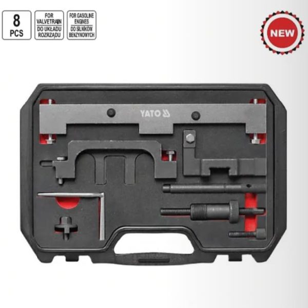 Bộ Dụng Cụ Khóa Cam/Căn Chỉnh Thời Điểm Động Cơ YATO YT-06334 (8 Chi Tiết): Giải Pháp Mới Cho Động Cơ Xăng