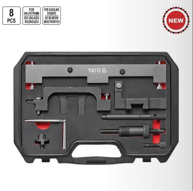 Bộ Dụng Cụ Khóa Cam/Căn Chỉnh Thời Điểm Động Cơ YATO YT-06334 (8 Chi Tiết)-Động Cơ Xăng Bộ Dụng Cụ Khóa Cam/Căn Chỉnh Thời Điểm Động Cơ YATO YT-06334 (8 Chi Tiết): Giải Pháp Mới Cho Động Cơ Xăng