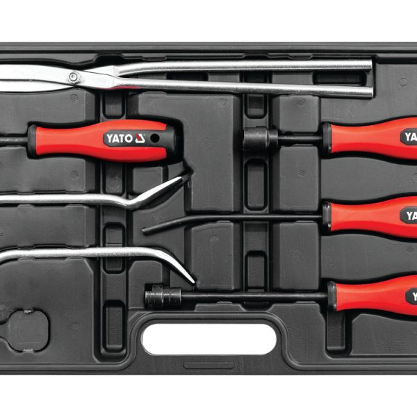 Bộ kềm tháo lắp lò xo phanh tang trống YATO YT-0680 (Brake spring pliers kit)