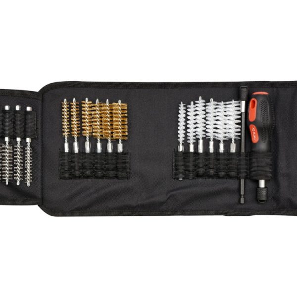 Bộ Cọ Vệ Sinh Bề Mặt Lắp Kim Phun YATO YT-08195 (20 Chi Tiết): Đảm Bảo Độ Kín Khít Cho Hệ Thống Phun Nhiên Liệu