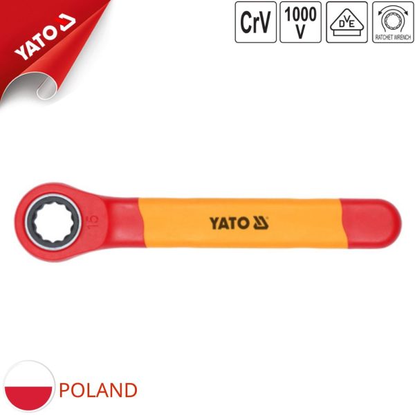 Cờ Lê Tròng Tự Động Cách Điện YATO YT-20920 đến YT-20934: An Toàn 1000V, Chuyên Gia Cho Mọi Thợ Điện!