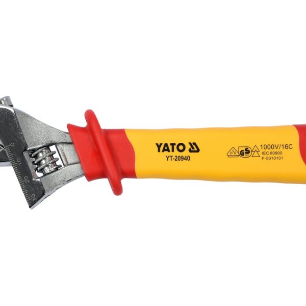 Cờ Lê Mỏ Lết Cách Điện YATO YT-20939 đến YT-20942: An Toàn 1000V, Đa Năng Cho Mọi Thợ Điện!