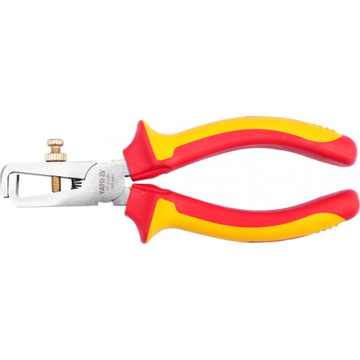 Kìm Tách Vỏ Dây Cách Điện YATO YT-21160: Chính Xác Tối Ưu, An Toàn 1000V Cho Thợ Điện