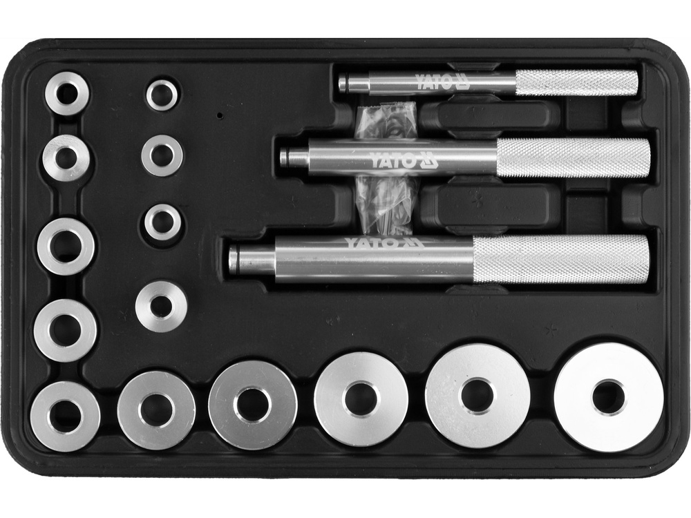 Bộ Dụng Cụ Lắp Đặt Bạc Đạn và Bạc Lót YATO YT-25415 Bộ Dụng Cụ Lắp Đặt Bạc Đạn và Bạc Lót YATO YT-25415: Giải Pháp Toàn Diện Cho Mọi Kỹ Thuật Viên Cơ Khí