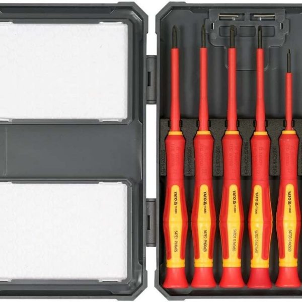 Bộ Tua Vít Cách Điện YATO YT-28283 (6 Chi Tiết): An Toàn 1000V, Chuyên Dụng Cho Mạch Điện Tử & Vi Mạch