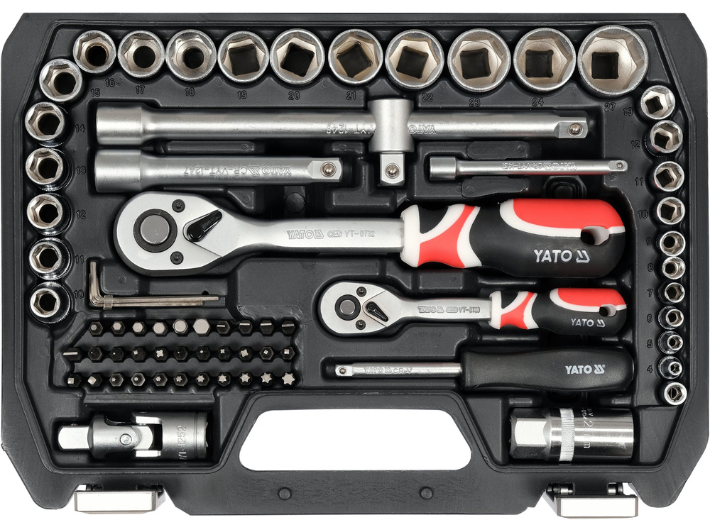 Bộ Dụng Cụ 72 Chi Tiết YATO YT-38782 (Tool Set) Bộ Dụng Cụ 72 Chi Tiết YATO YT-38782 (Tool Set)