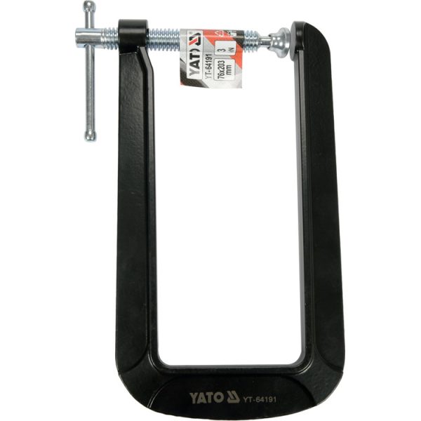 Kẹp Chữ C Lòng Sâu YATO YT-64190 đến YT-64192: Giải Pháp Kẹp Giữ Chuyên Biệt cho Vật Liệu Dày và Khó Tiếp Cận