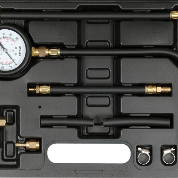 Đồng Hồ Đo Áp Suất Phun Nhiên Liệu YATO YT-73024: Chẩn Đoán Chính Xác Hệ Thống Cung Cấp Nhiên Liệu