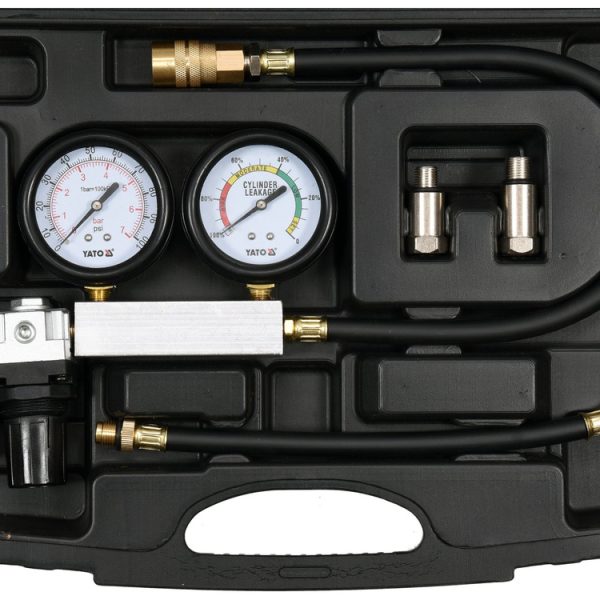 Bộ Phát Hiện Rò Rỉ Xi Lanh YATO YT-73055: Chẩn Đoán Chính Xác Các Vấn Đề Nén Động Cơ Xăng