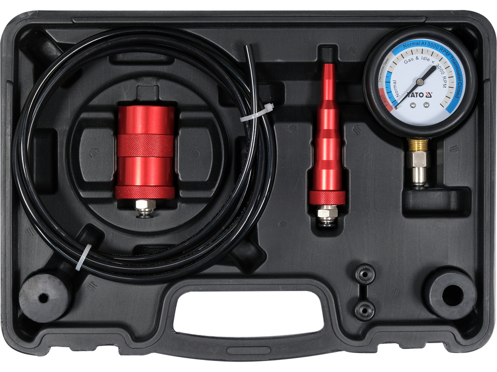 Đồng Hồ Kiểm Tra Bơm Nước YATO YT-73065: Chẩn Đoán Áp Suất Hệ Thống Làm Mát Đồng Hồ Kiểm Tra Bơm Nước YATO YT-73065: Chẩn Đoán Chính Xác Áp Suất Hệ Thống Làm Mát