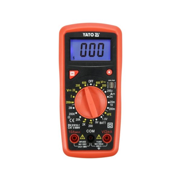 Đồng Hồ Vạn Năng Kỹ Thuật Số Đa Năng YATO YT-73081: Chính Xác, Đa Năng và Bền Bỉ