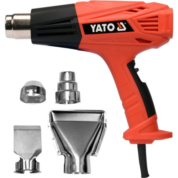 Súng Thổi Khí Nóng YATO YT-82294: Công Suất 2000W, Điều Chỉnh Nhiệt Độ