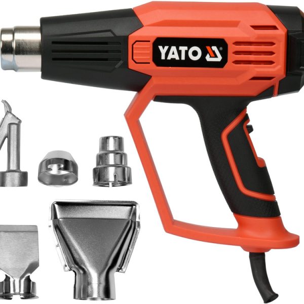 Súng Thổi Khí Nóng YATO YT-82295: Sức Mạnh 2000W, Điều Chỉnh Nhiệt Độ Linh Hoạt Cho Mọi Công Việc
