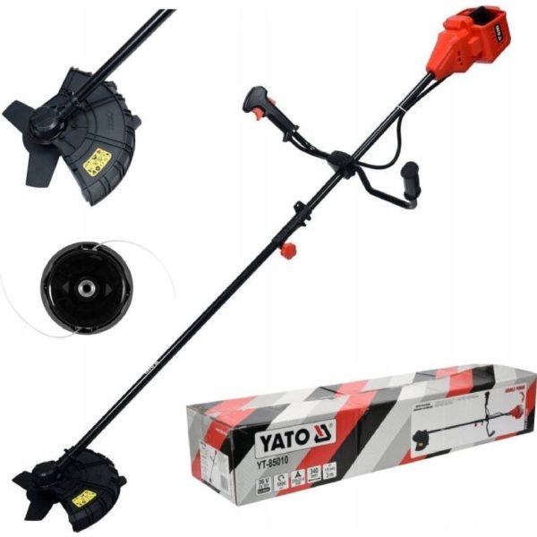 Máy Cắt Cỏ Dùng Pin YATO YT-85010 (36V): Sức Mạnh Vượt Trội Cho Mọi Loại Cỏ Dại