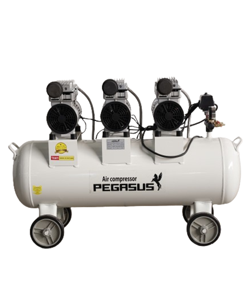 Máy Nén Khí Không Dầu Pegasus 3HP TM-OF750x3-70L