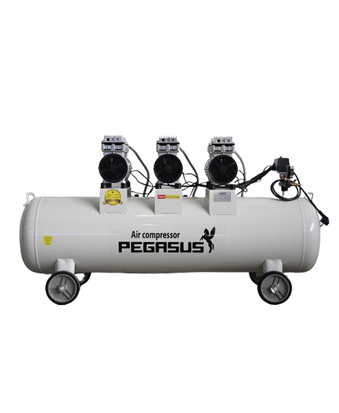 Máy Nén Khí Không Dầu Pegasus 3HP TM-OF750x3-120L
