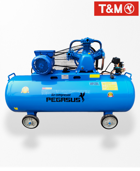 Máy Nén Khí Dây Đai TM-W-0.36/12.5-230L 4HP Pegasus
