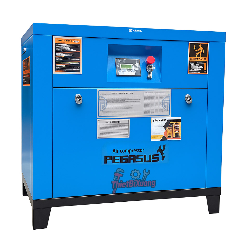 Máy Nén Khí Trục Vít Biến Tần Pegasus TMBT-10HP 7.5kW Máy Nén Khí Trục Vít Biến Tần Pegasus TMBT-10HP 7.5kW