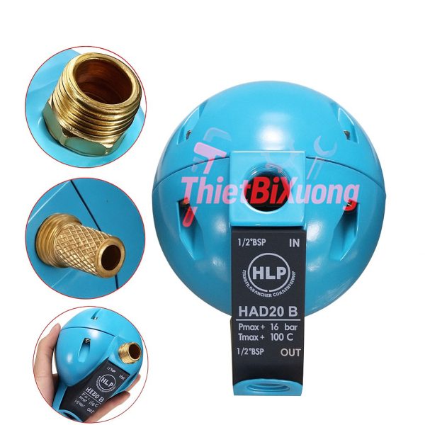 Cổ Xả Nước HLP HAD20B: Giải pháp tối ưu cho hệ thống khí nén