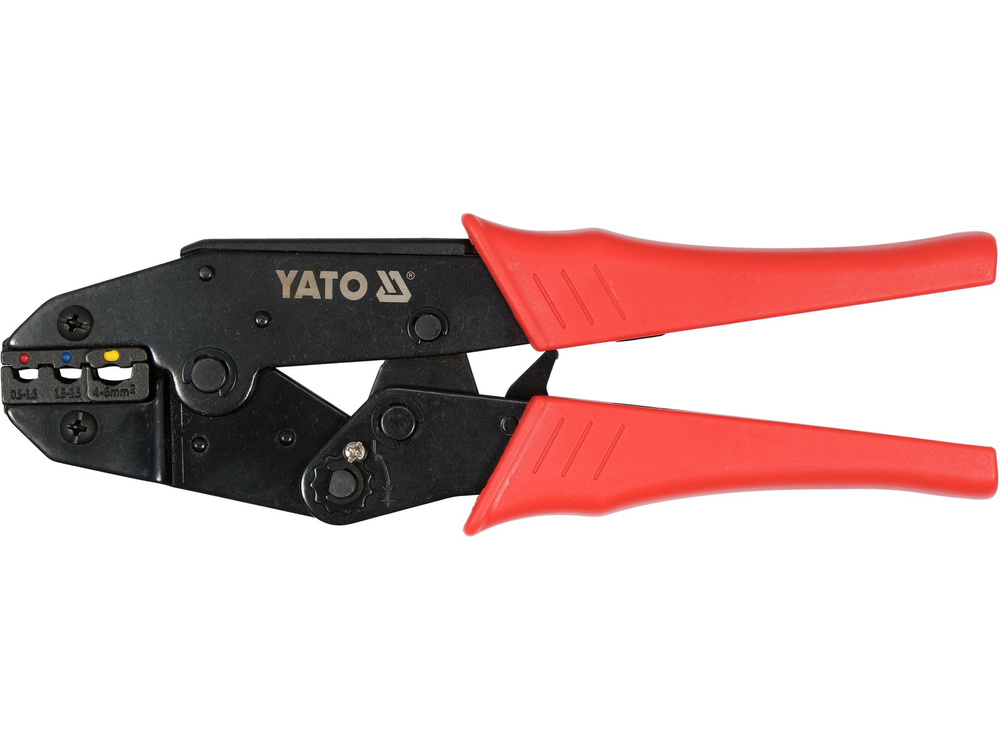 Bộ Kìm Bấm Cos và Đầu Cáp YATO YT-068920-551 Chi Tiết Bộ kìm bấm cos và đầu cáp YATO YT-068920 gồm 551 chi tiết, dùng cho dây điện 0.5-6.0 mm², AWG 22-10, đa dạng loại đầu cos và kìm bấm chuyên dụng