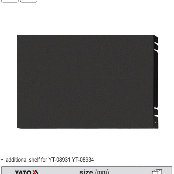 Kệ Tủ YATO YT-08932: Giải Pháp Mở Rộng Không Gian Lưu Trữ Cho Tủ YT-08931 và YT-08934