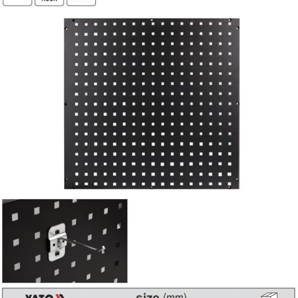 Bảng Móc Treo Dụng Cụ YATO YT-08936: Giải Pháp Sắp Xếp Dụng Cụ Gọn Gàng và Khoa Học