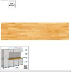 Mặt Bàn Gỗ Cao Su YATO YT-08939: Bề Mặt Làm Việc Rộng Rãi và Chắc Chắn