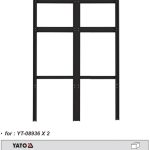 Bộ Khung Treo Bảng Dụng Cụ YATO YT-08942: Nền Tảng Vững Chắc Cho Không Gian Làm Việc