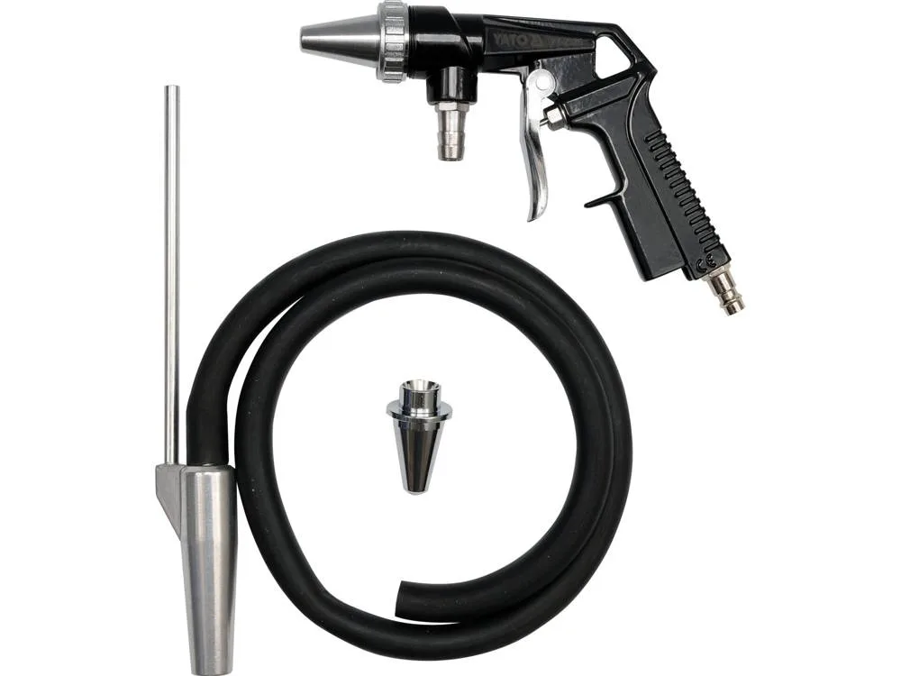 Súng Phun Cát Khí Nén YATO YT-2375 Súng Phun Cát Khí Nén YATO YT-2375: Làm Sạch và Chuẩn Bị Bề Mặt Chuyên Nghiệp