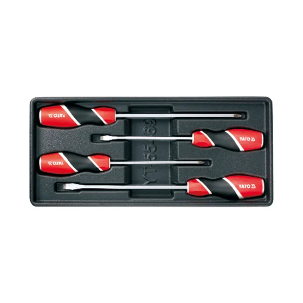 Bộ Tuốc Nơ Vít Đóng Dài YATO YT-55469: Giải Pháp 4 Chi Tiết Chuyên Dụng