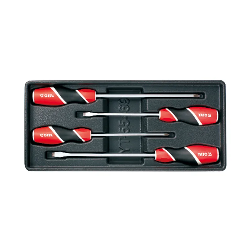Bộ Tuốc Nơ Vít Đóng Dài YATO YT-55469-4 Chi Tiết Bộ Tuốc Nơ Vít Đóng Dài YATO YT-55469: Giải Pháp 4 Chi Tiết Chuyên Dụng