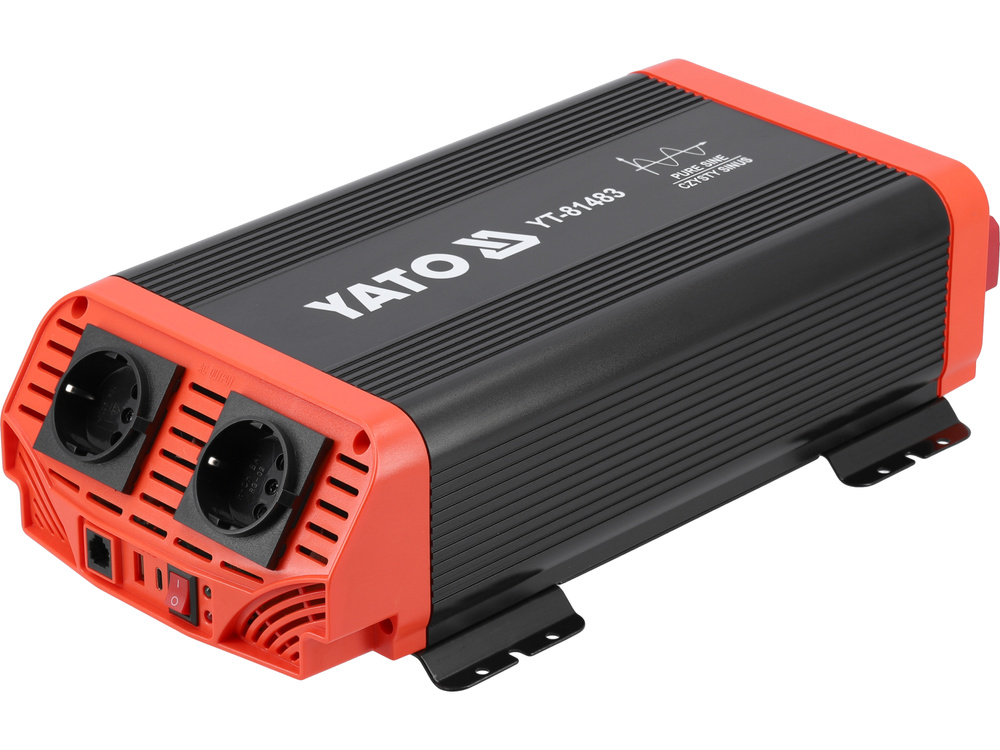 Bộ Chuyển Đổi Điện YATO YT-81483 (1000W) Bộ Chuyển Đổi Điện YATO YT-81483 (1000W): Trạm Cung Cấp Năng Lượng Di Động Cho Mọi Công Việc