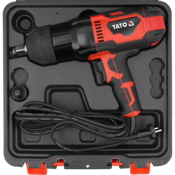 Súng Siết Bu-lông Điện YATO YT-82025: Công Suất 1200W, Lực Siết Cực Đại