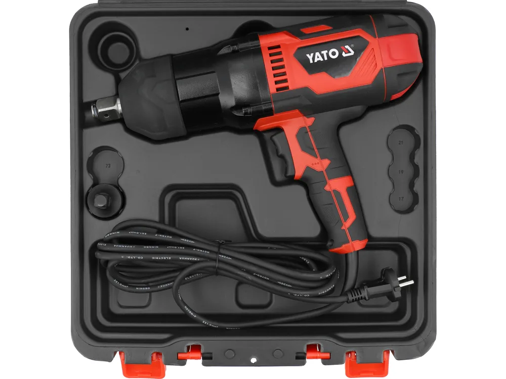 Súng Siết Bu-lông Điện 3/4" YATO YT-82025-2000Nm Súng Siết Bu-lông Điện YATO YT-82025: Công Suất 1200W, Lực Siết Cực Đại