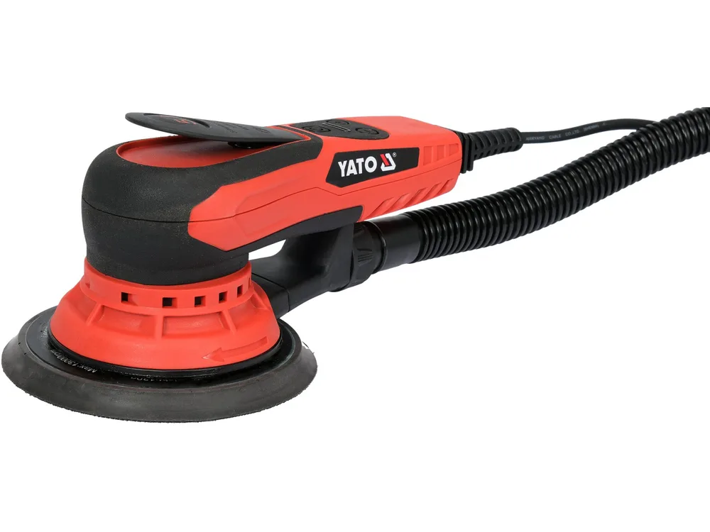 Máy Chà Nhám Lệch Tâm YATO YT-82206-150mm Máy Chà Nhám Lệch Tâm YATO YT-82206: Tốc Độ Cao, Chà Nhám Hiệu Quả