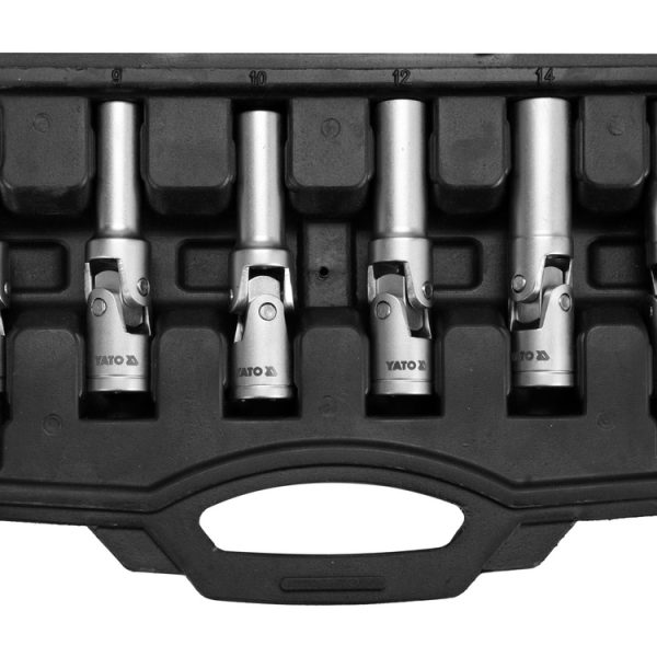 Bộ Đầu Tuýp Tháo Bugi Xông Nối Khớp Lắc YATO YT-05339: Chuyên Gia Gỡ Bugi Xông