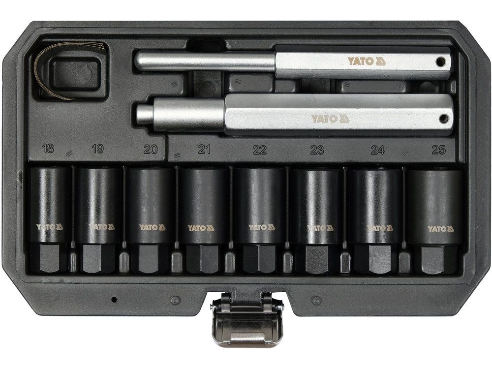 Bộ Dụng Cụ Tháo Ốc Chống Trộm Mâm Xe YATO YT-060302 Bộ Dụng Cụ Tháo Ốc Chống Trộm Mâm Xe YATO YT-060302: Giải Pháp Đa Năng Cho Mọi Loại Ốc Vít