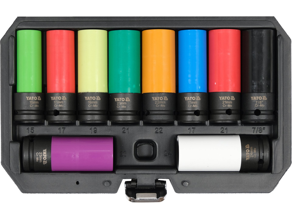 Bộ Đầu Tuýp Thành Mỏng Chuyên Dụng YATO YT-10564-Mâm Xe Hợp Kim Bộ Đầu Tuýp Thành Mỏng Chuyên Dụng YATO YT-10564: Giải Pháp Toàn Diện Cho Mâm Xe Hợp Kim